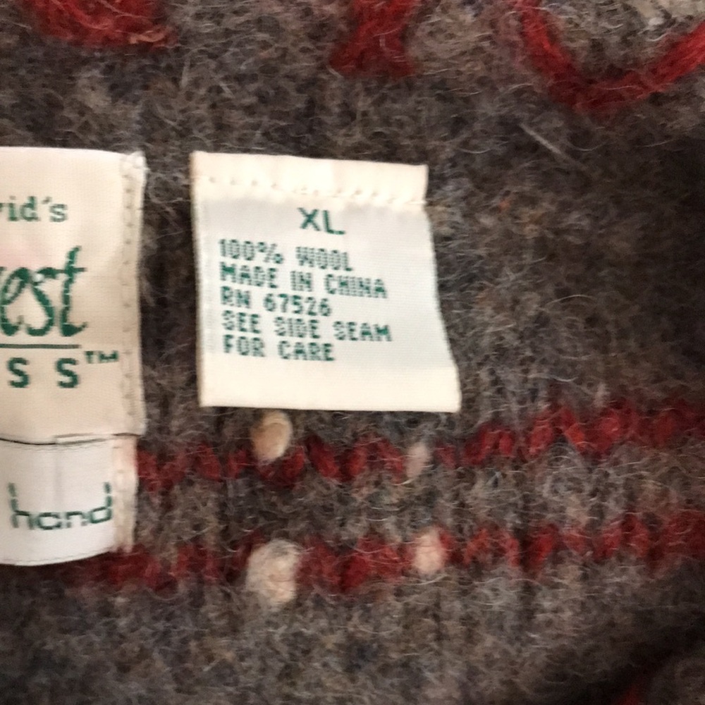 Harry & Davids Wool Sweater - image 3